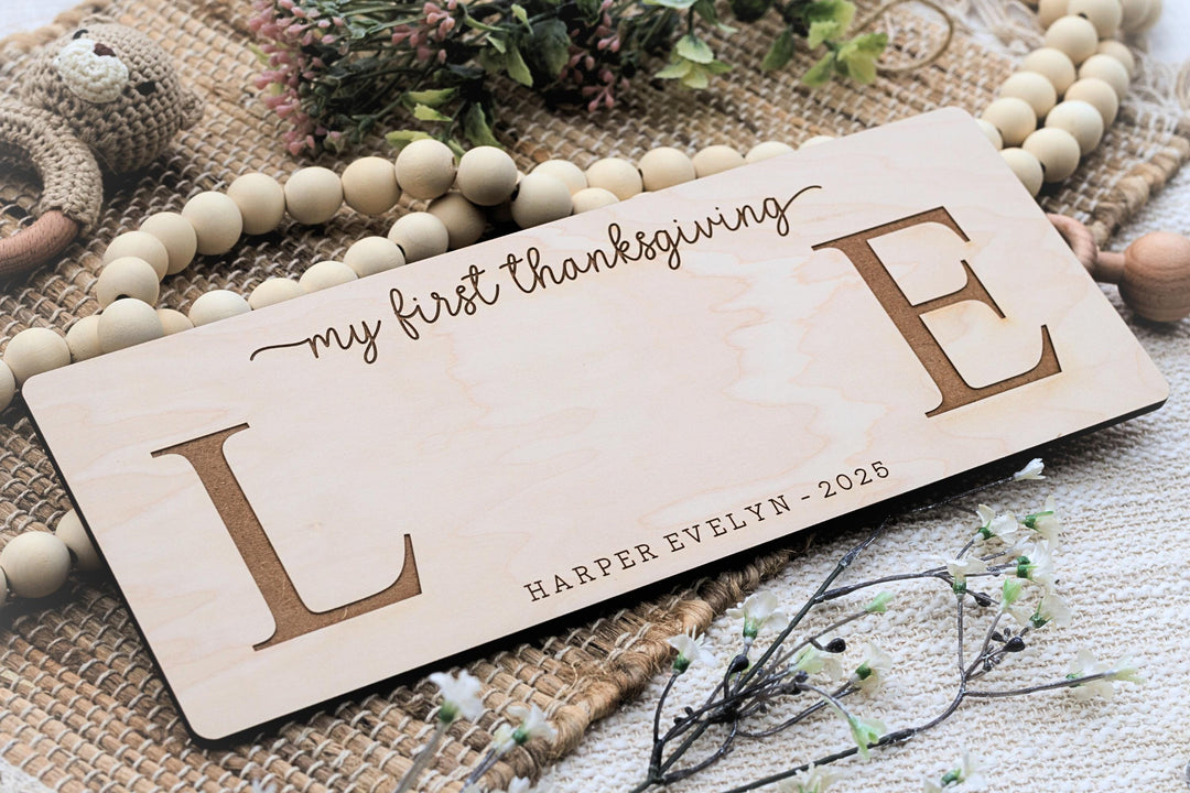 First Thanksgiving Handprint