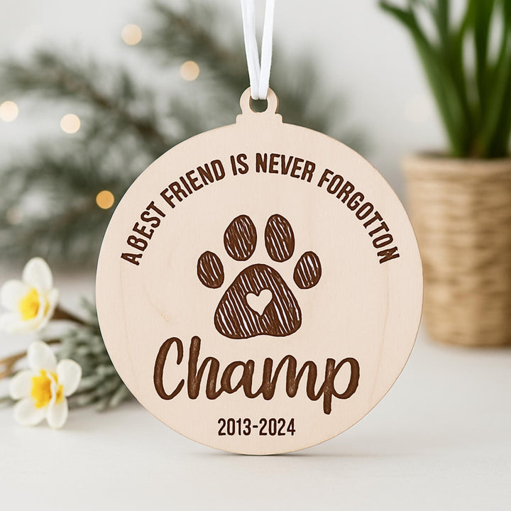 Pet Memorial Ornament