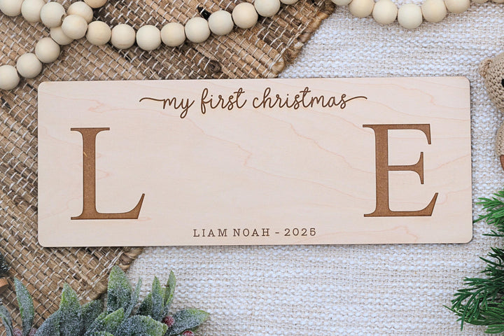 DIY Holiday Footprint Craft - Joyful