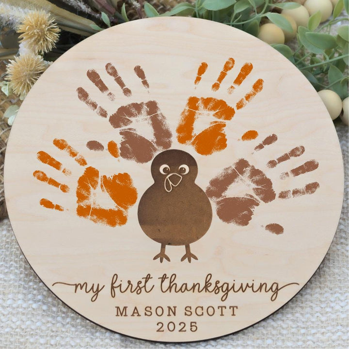DIY Thanksgiving Handprint Sign