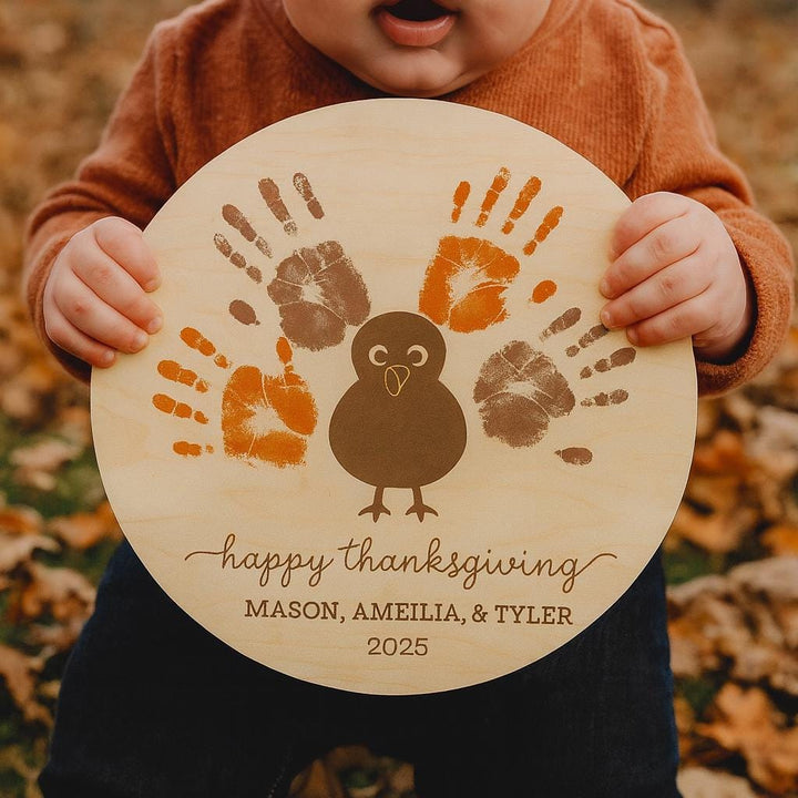 DIY Thanksgiving Handprint Sign