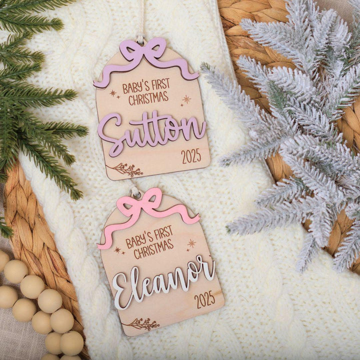 Personalized Baby Keepsake Ornament