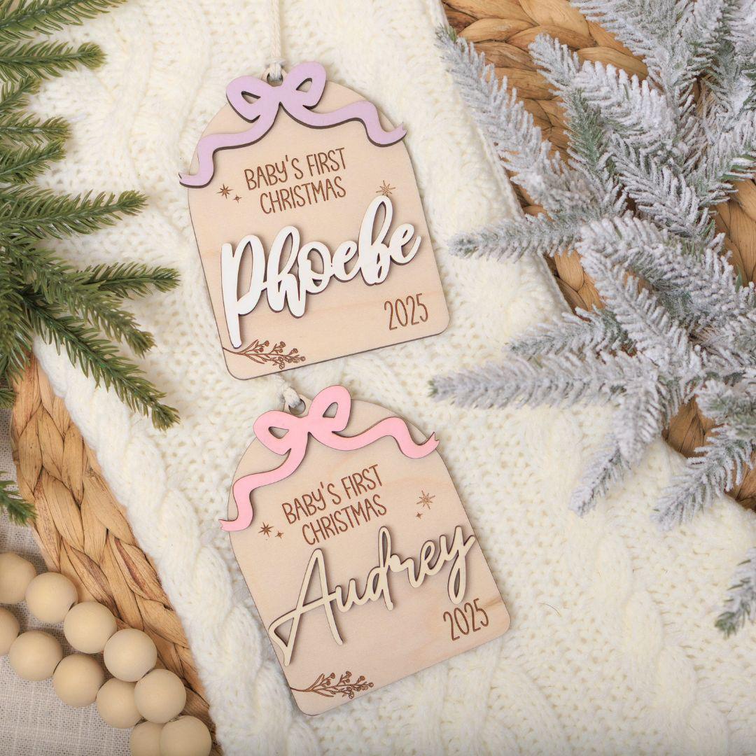 Personalized Baby Keepsake Ornament