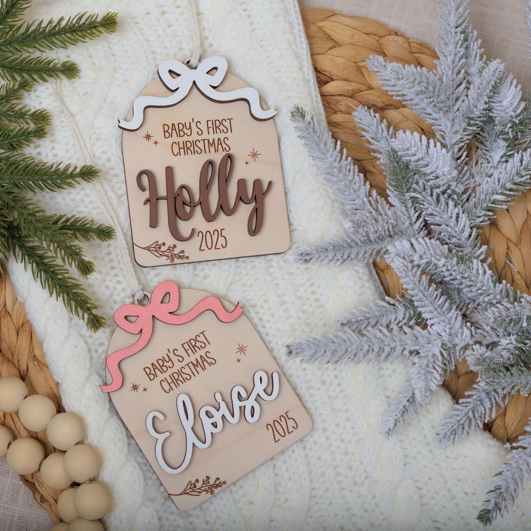 Personalized Baby Keepsake Ornament