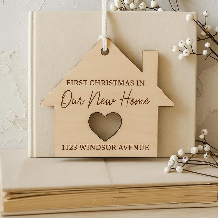 Personalized New Home Ornament