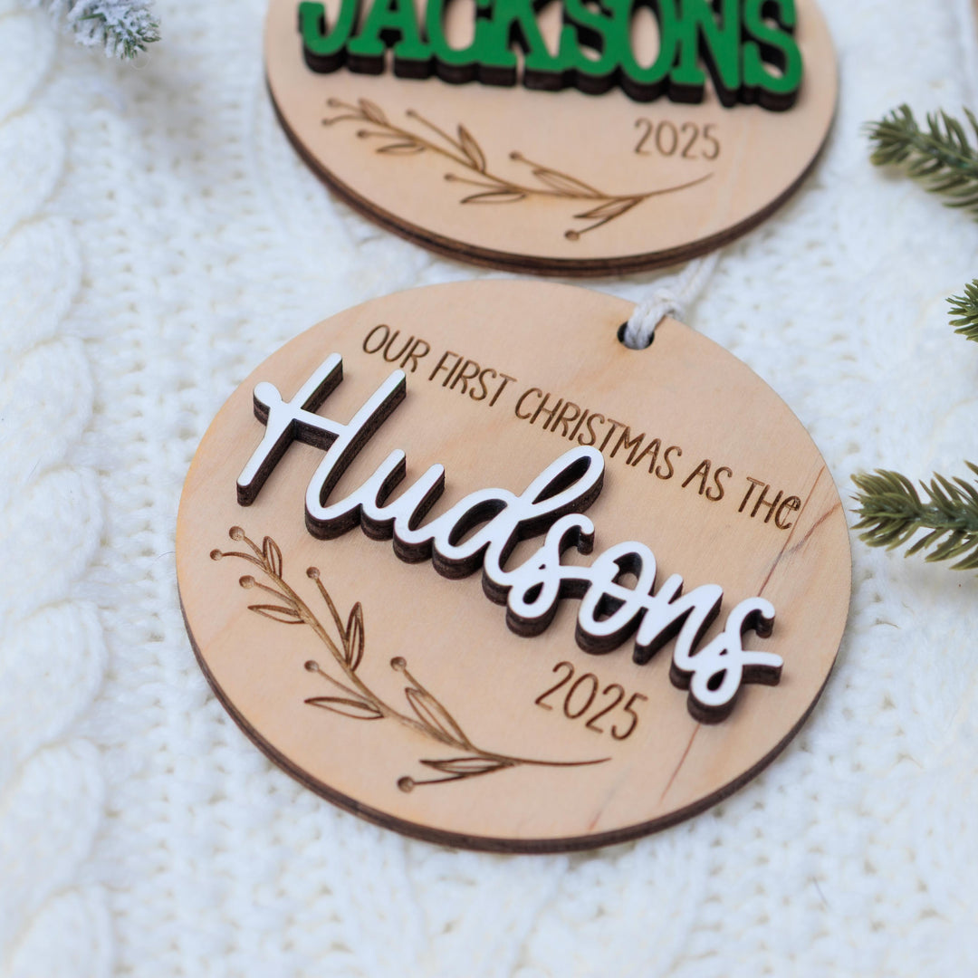 Newly Married Ornament Keepsake