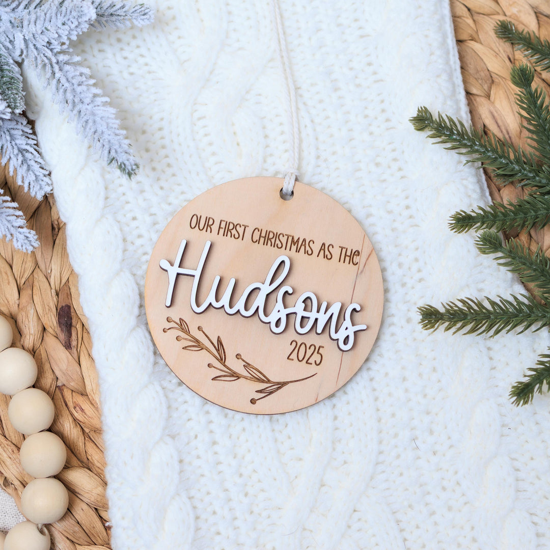 First Christmas Married Ornament
