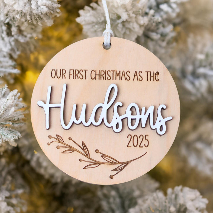 Newly Married Ornament Keepsake