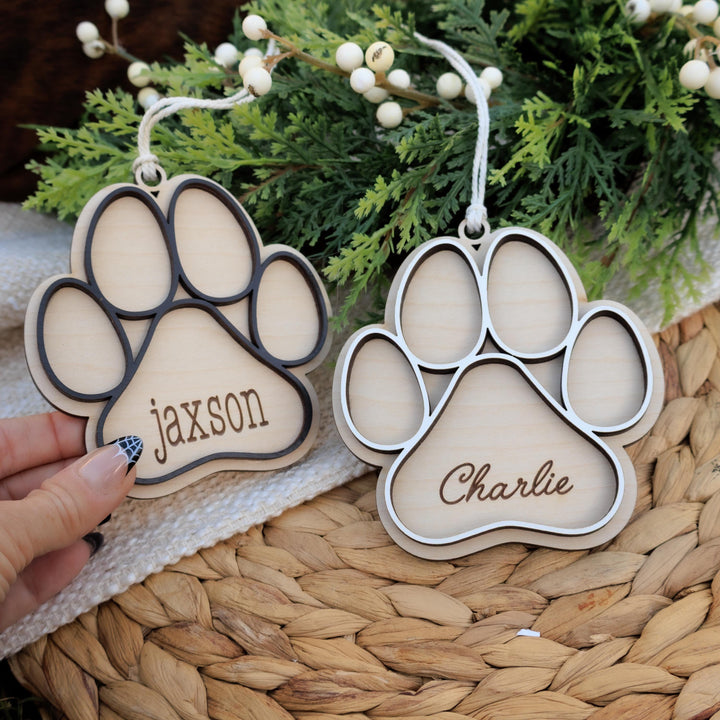 Custom Dog Christmas Ornament