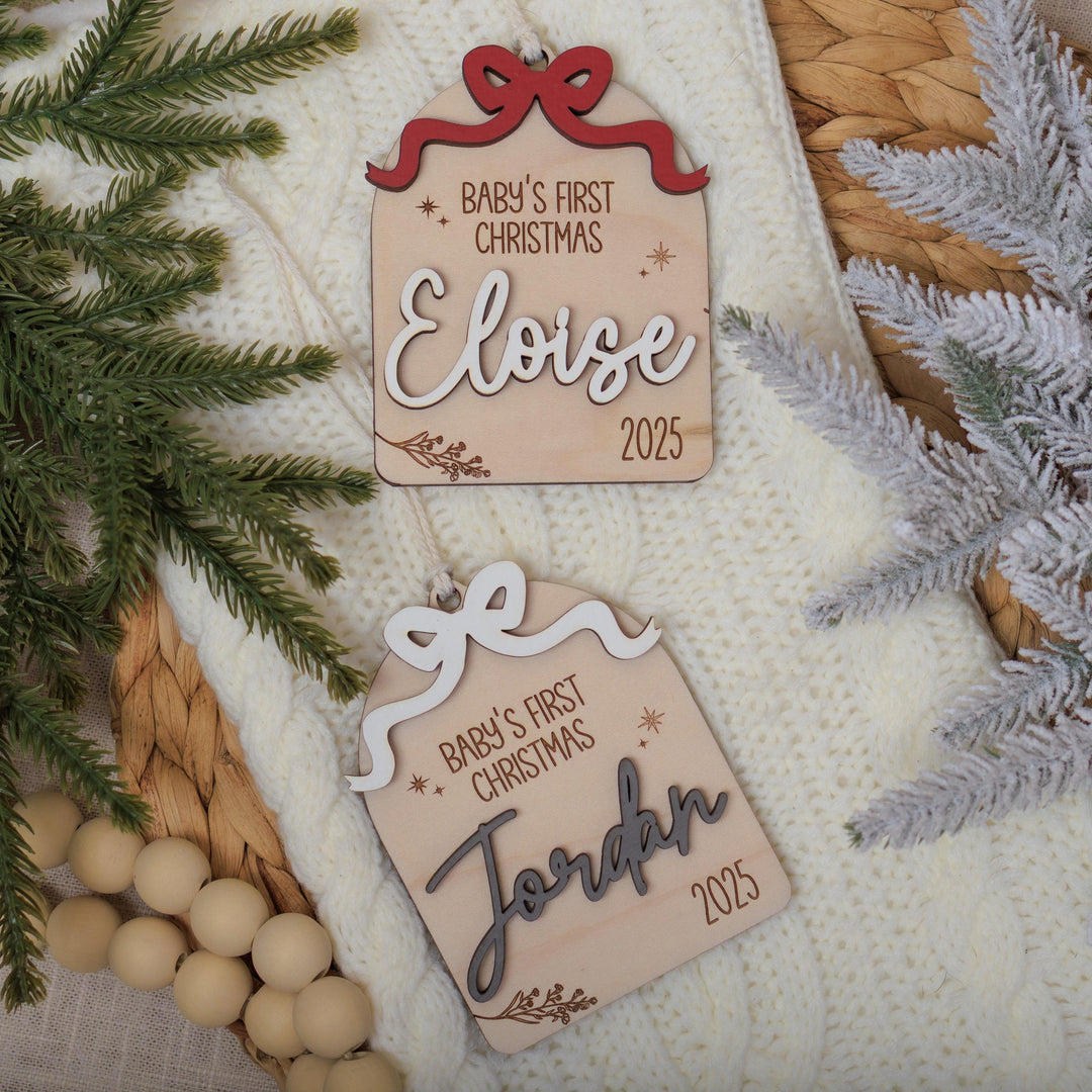 Personalized Baby Keepsake Ornament