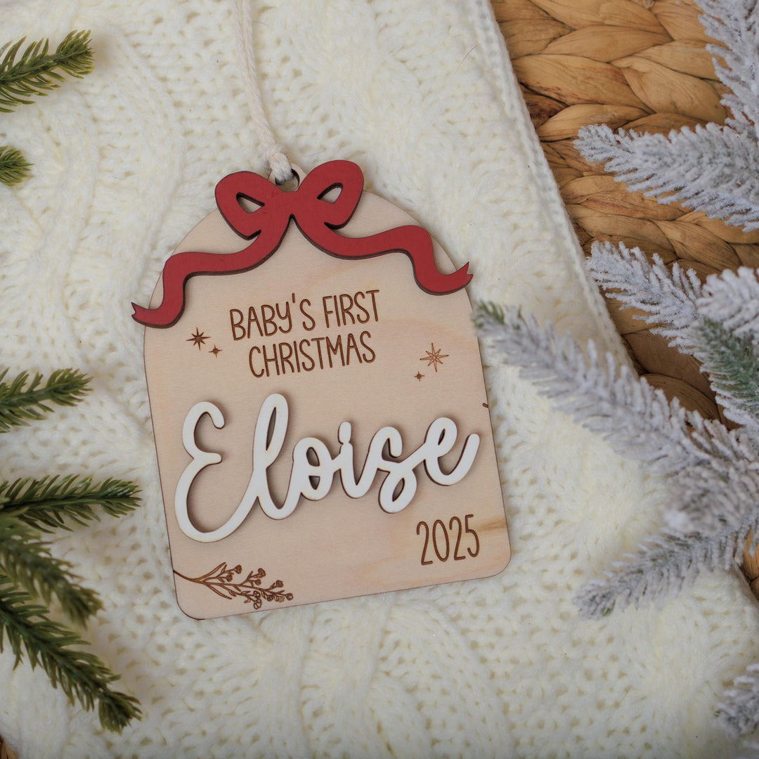 Personalized Baby Keepsake Ornament