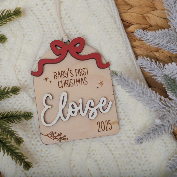 Personalized Baby Keepsake Ornament