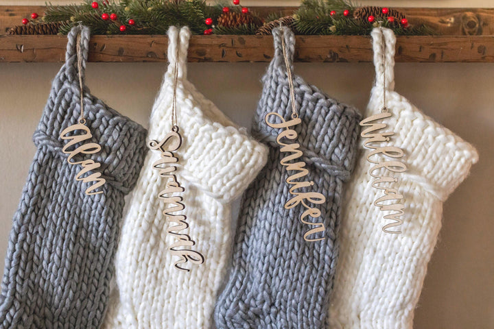 Stocking Name Tags