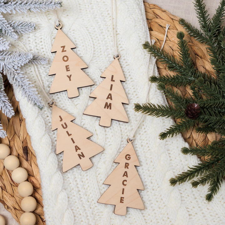 Christmas Tree Stocking Tags