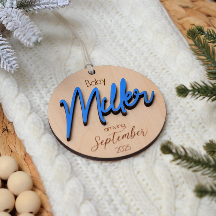 Baby Arrival Ornament - Pregnancy