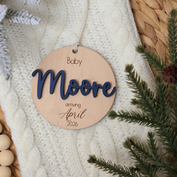 Baby Arrival Ornament - Pregnancy
