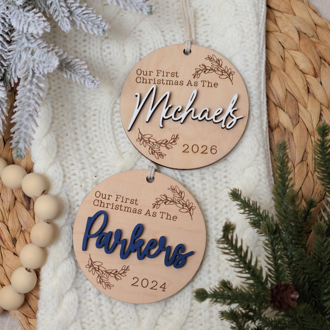 First Christmas Married Ornament