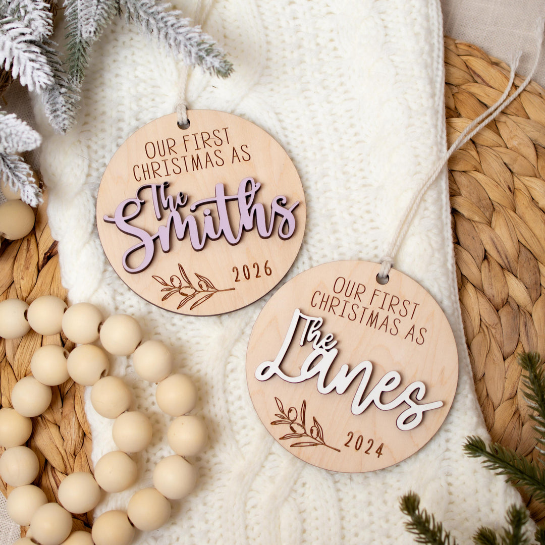 Newly Married Ornament Keepsake