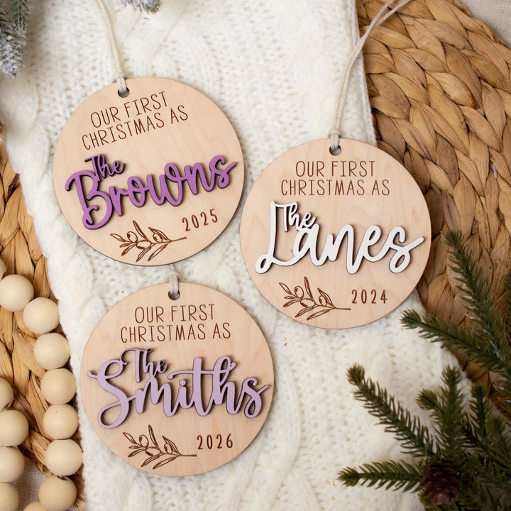Newly Married Ornament Keepsake