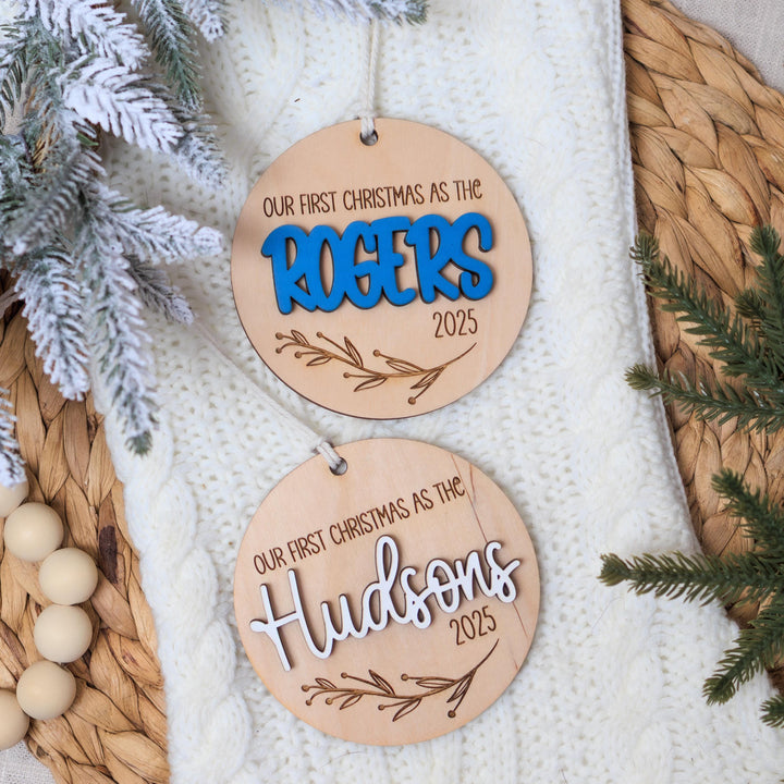 Newly Married Ornament Keepsake