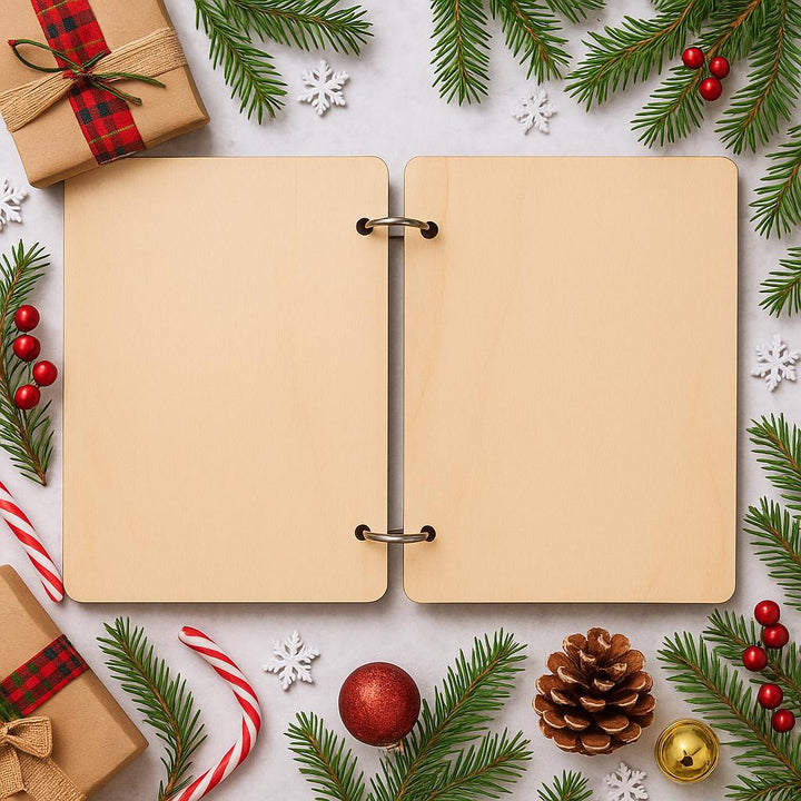 Personalized Christmas Card Holder