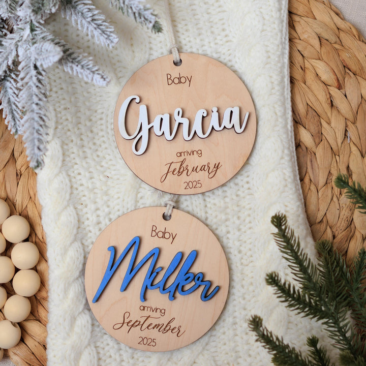 Pregnancy Announcement Ornament
