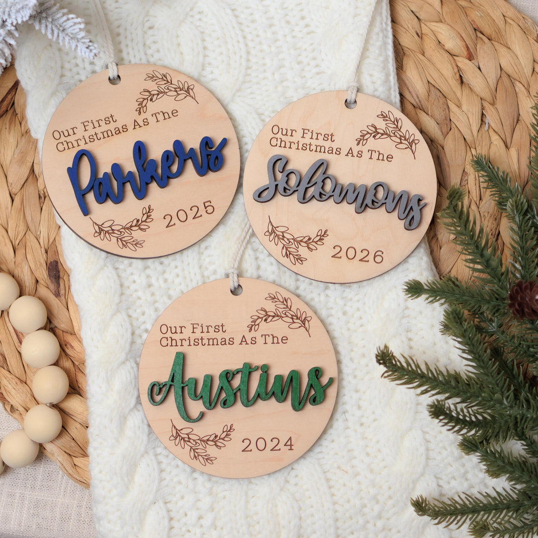 Newly Married Ornament Keepsake