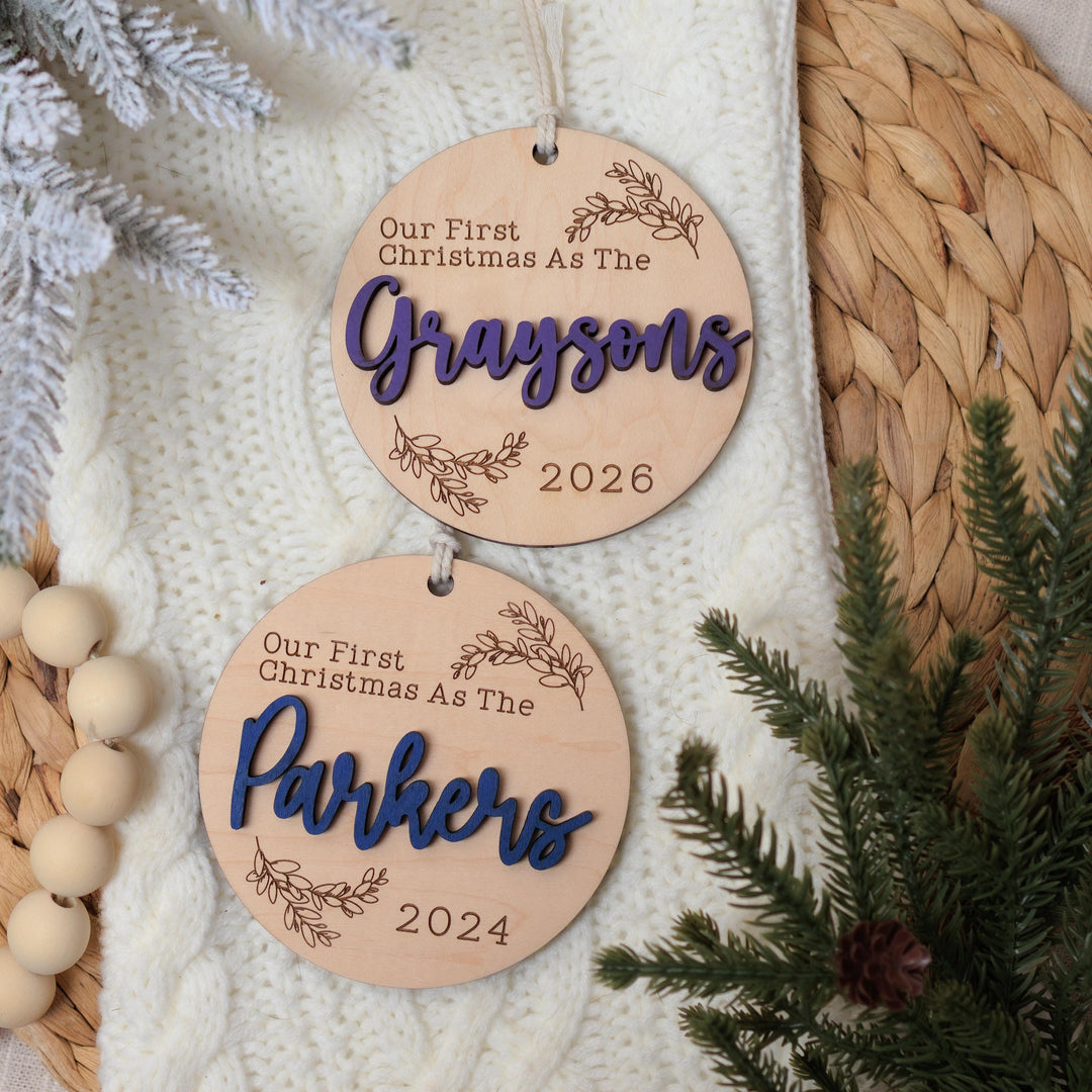 First Christmas Married Ornament