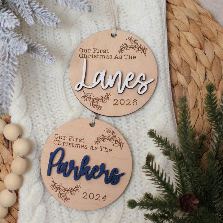Newly Married Ornament Keepsake