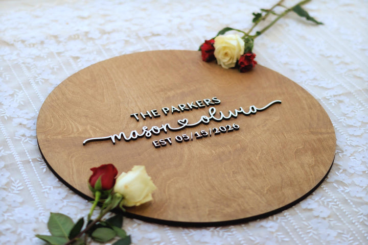 Rustic Wedding Guestbook Sign