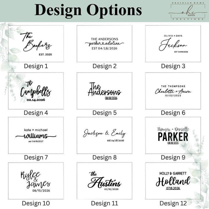 3D Square Guest Book Wedding Alternative