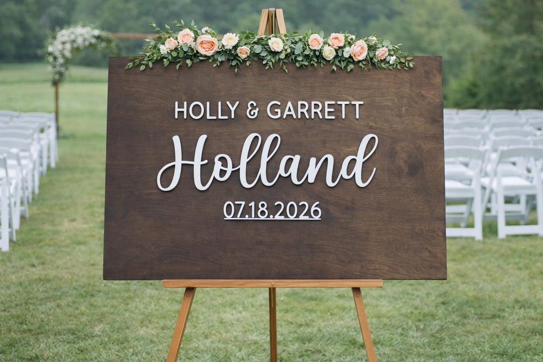 Personalized First Name Guestbook