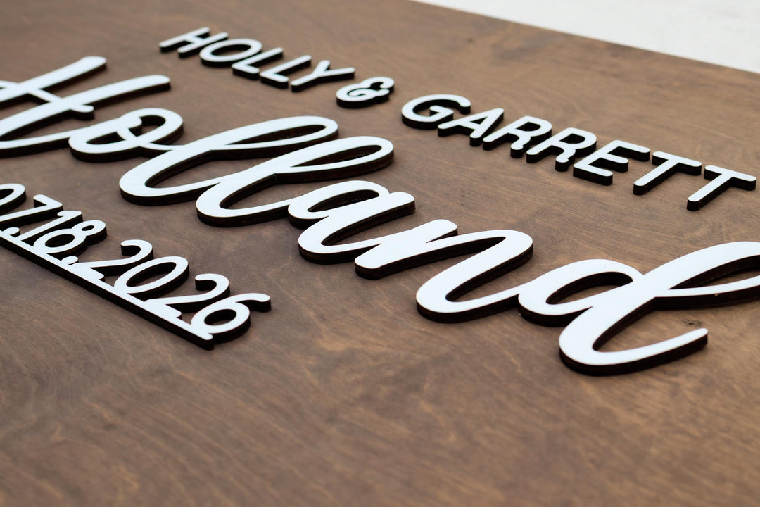 Personalized First Name Guestbook