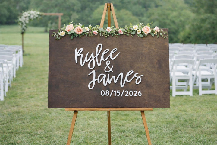 Rustic Wedding Guestbook Sign