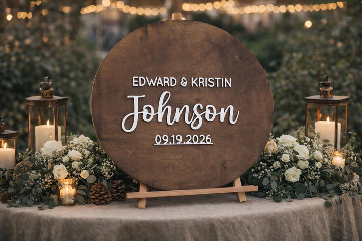 Custom Wedding Guestbook Alternative Board