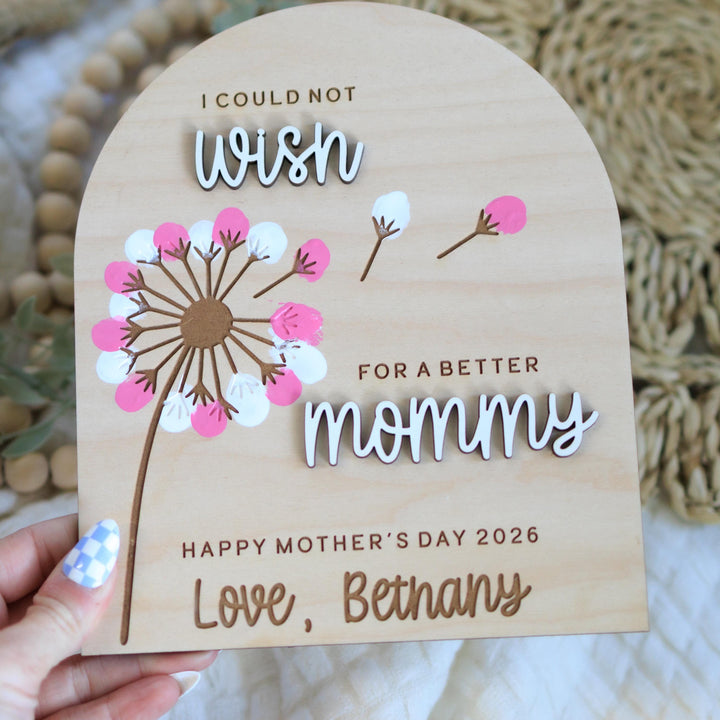 Personalized Wood Mother&