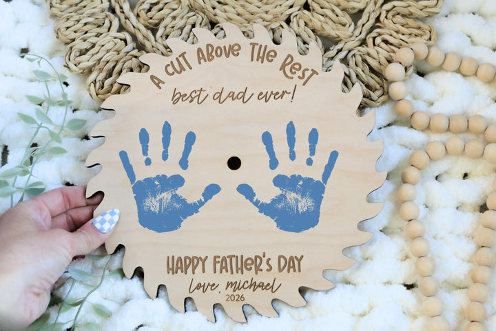 Saw Blade Best Dad - Personalized Father&