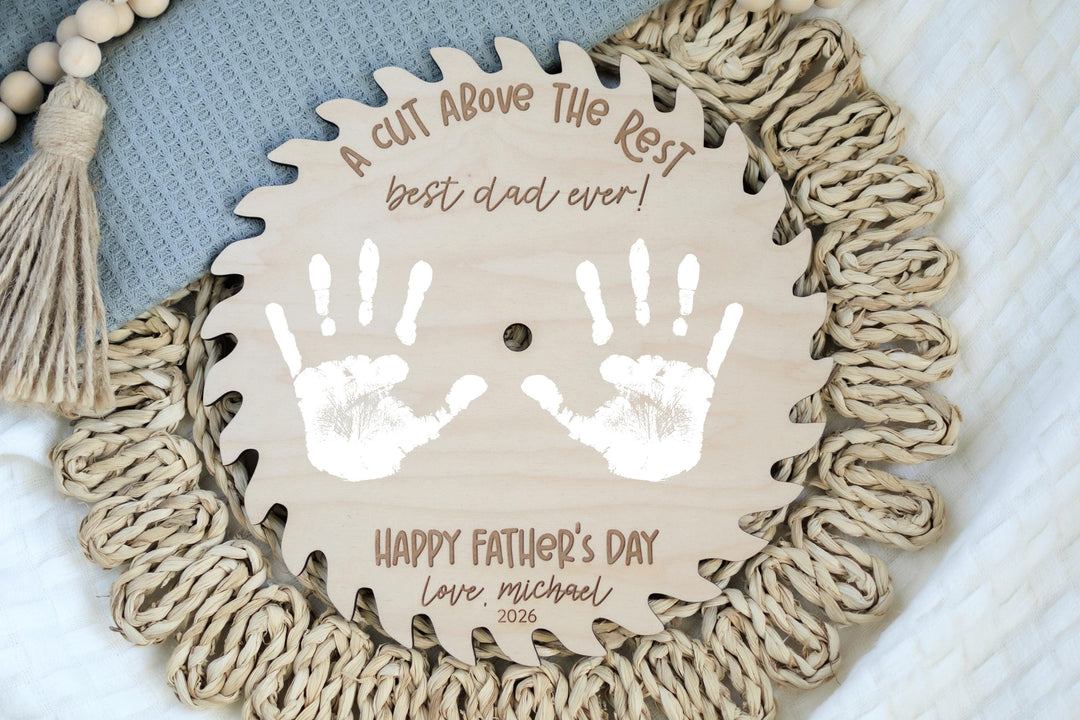 Saw Blade Best Dad - Personalized Father&