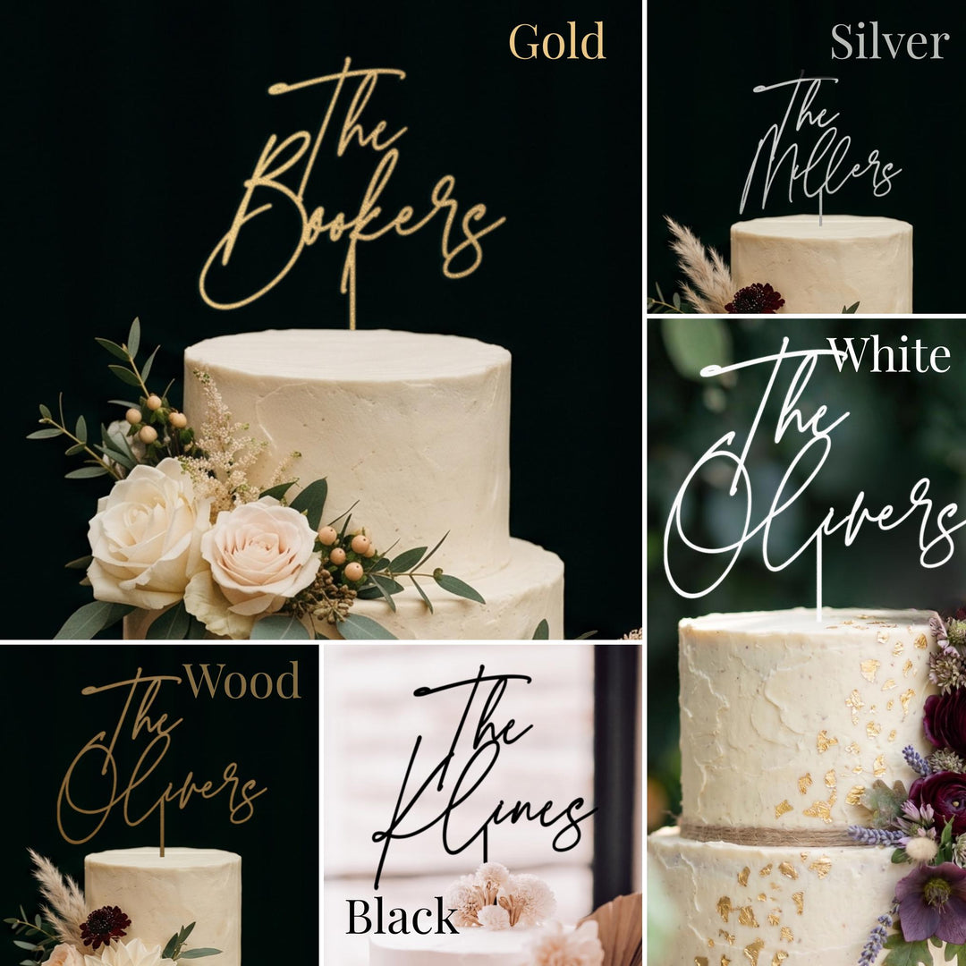Personalized Last Name Guest Book