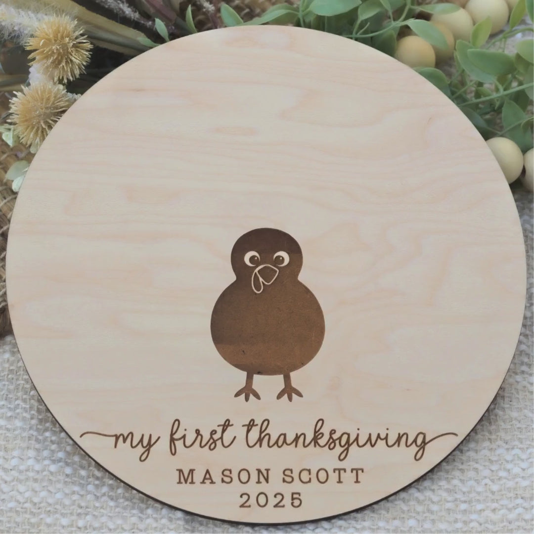 DIY Thanksgiving Handprint Sign